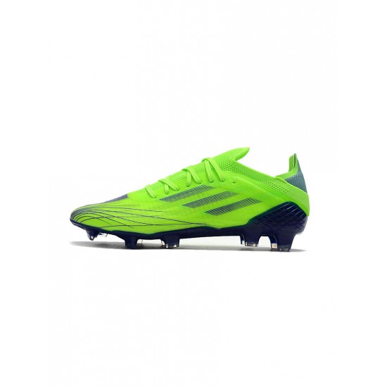 Adidas X Speedflow .1 FG Lime Green Purple Black Soccer Cleats