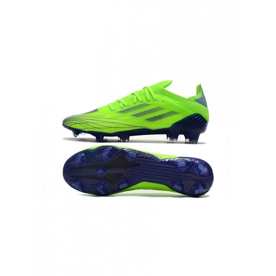 Adidas X Speedflow .1 FG Lime Green Purple Black Soccer Cleats