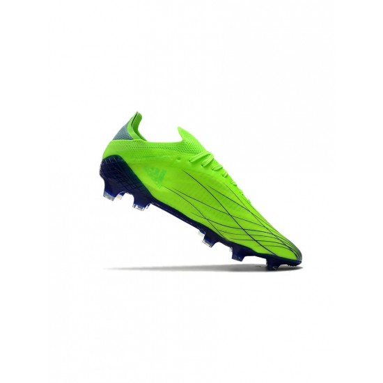 Adidas X Speedflow .1 FG Lime Green Purple Black Soccer Cleats