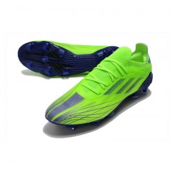 Adidas X Speedflow .1 FG Lime Green Purple Black Soccer Cleats