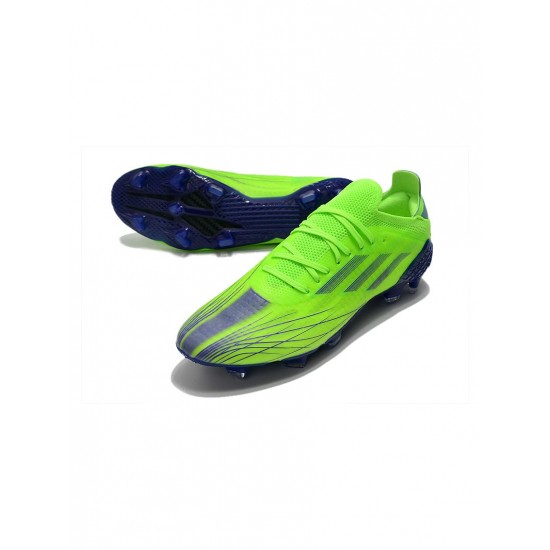 Adidas X Speedflow .1 FG Lime Green Purple Black Soccer Cleats