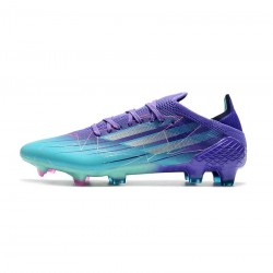 Adidas X Speedflow.1 FG Purple Rush Silver Metallic Mint Rush  Soccer Cleats