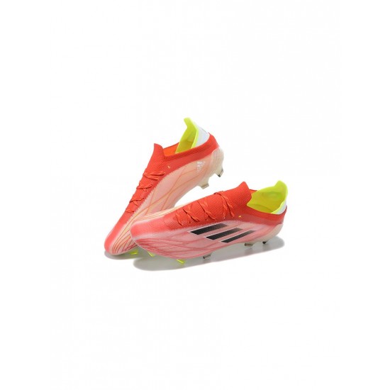 Adidas X Speedflow.1 FG Red Core Black Solar Red Soccer Cleats