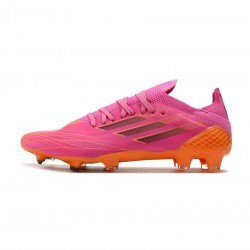 Adidas X Speedflow .1 FG Shock Pink Core Black Screaming Orange Soccer Cleats