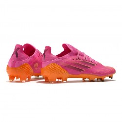 Adidas X Speedflow .1 FG Shock Pink Core Black Screaming Orange Soccer Cleats