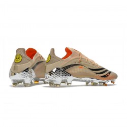 Adidas X Speedflow.1 FG Gold Silver Black Soccer Cleats