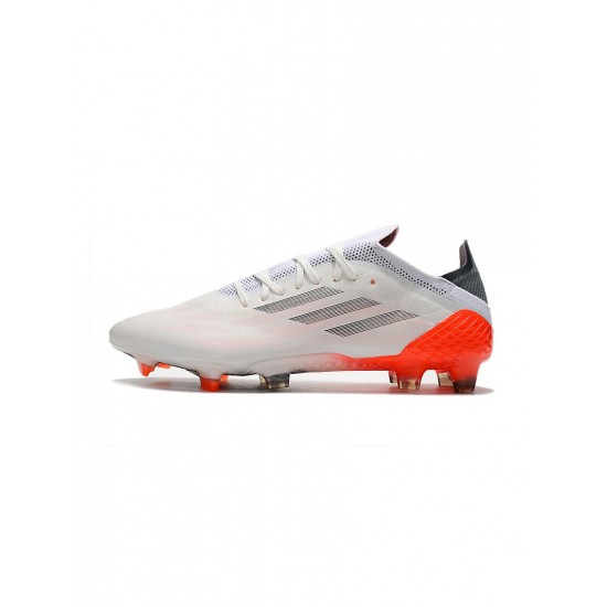 Adidas X Speedflow .1 FG Whitespark Footwear White Iron Metal Solar Red Soccer Cleats