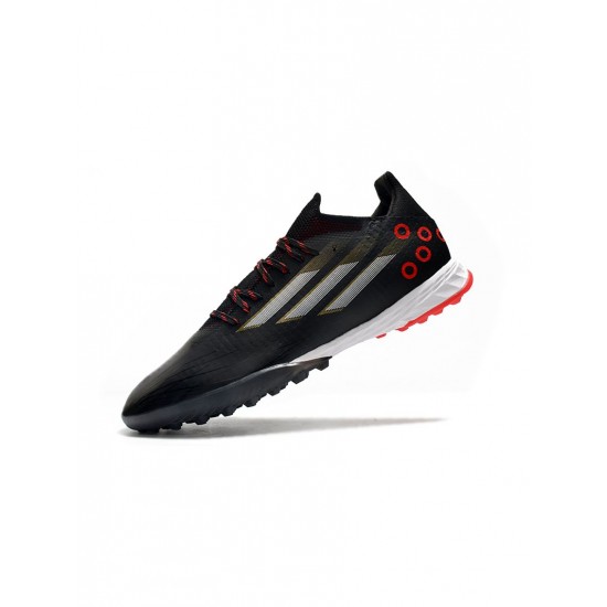 Adidas X Speedflow.1 TF 11v11 Black White Red Soccer Cleats