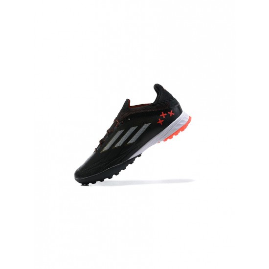 Adidas X Speedflow.1 TF Black White Red Soccer Cleats