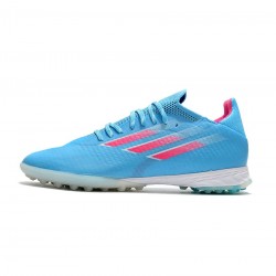 Adidas X Speedflow.1 TF Sky Rush Shock Pink Footwear White  Soccer Cleats