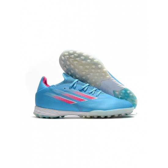 Adidas X Speedflow.1 TF Sky Rush Shock Pink Footwear White  Soccer Cleats