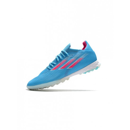 Adidas X Speedflow.1 TF Sky Rush Shock Pink Footwear White  Soccer Cleats