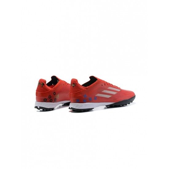Adidas X Speedflow.1 TF Solar Red Black White Soccer Cleats