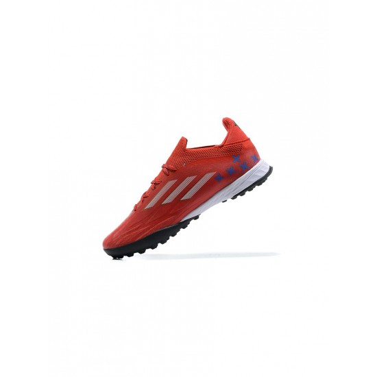 Adidas X Speedflow.1 TF Solar Red Black White Soccer Cleats