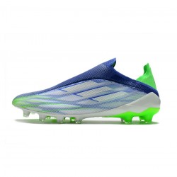 Adidas X Speedflow Adizero Prime X AG Footwear White Screaming Green Sonic Ink Soccer Cleats