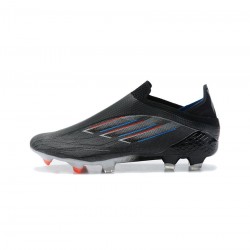 Adidas X Speedflow Edge Of Darkness Black White Vivid Red Blue Soccer Cleats