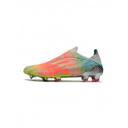 Adidas X Speedflow FG Clear Onix White Solar Yellow Soccer Cleats