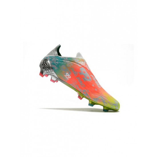 Adidas X Speedflow FG Clear Onix White Solar Yellow Soccer Cleats