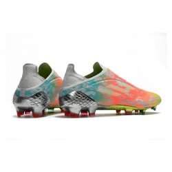 Adidas X Speedflow FG Clear Onix White Solar Yellow Soccer Cleats