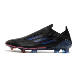 Adidas X Speedflow FG Escapelight Core Black Sonic Ink Solar Yellow Soccer Cleats