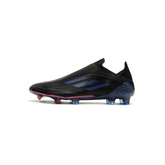 Adidas X Speedflow FG Escapelight Core Black Sonic Ink Solar Yellow Soccer Cleats