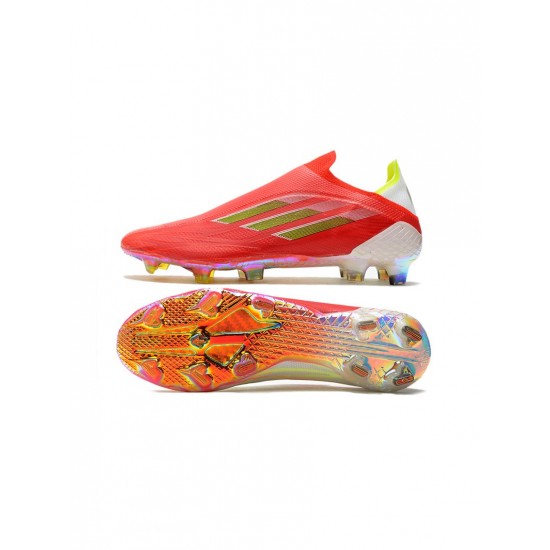 Adidas X Speedflow FG Meteorite Red Core Black Solar Red Soccer Cleats