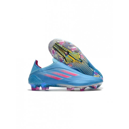 Adidas X Speedflow FG Sky Rush Shock Pink Footwear White  Soccer Cleats