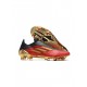 Adidas X Speedflow FG Vivid Red Gold Metallic Core Black Soccer Cleats