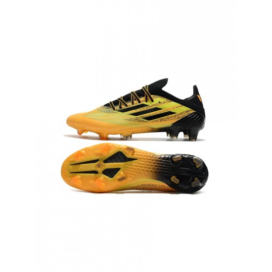 Adidas X Speedflow Messi.1 FG Solar Gold Core Black Bright Yellow  Soccer Cleats