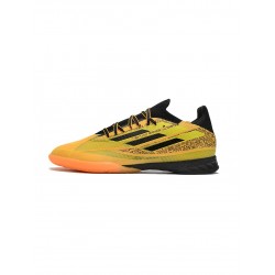 Adidas X Speedflow Messi.1 IN Solar Gold Core Black Bright Yellow  Soccer Cleats