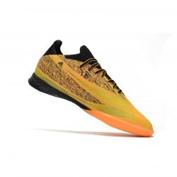 Adidas X Speedflow Messi.1 IN Solar Gold Core Black Bright Yellow  Soccer Cleats