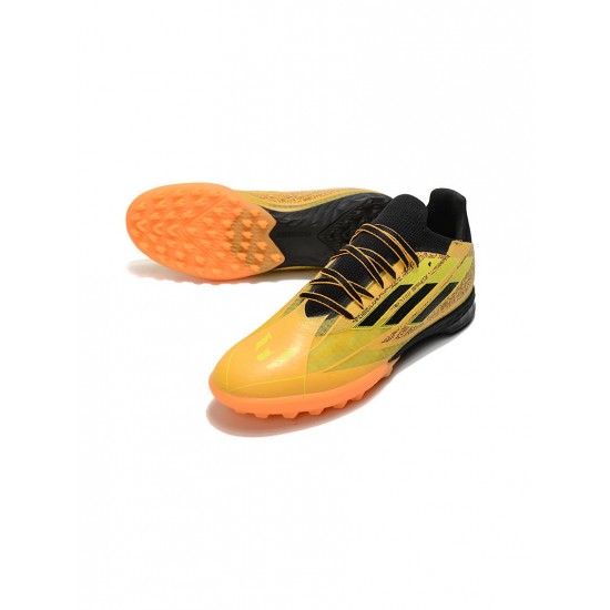 Adidas X Speedflow Messi.1 TF Solar Gold Core Black Bright Yellow  Soccer Cleats