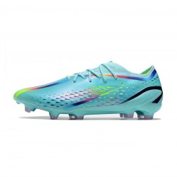 Adidas X Speedportal .1 FG World Cup Clear Aqua Red Blue Soccer Cleats