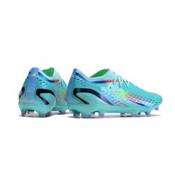 Adidas X Speedportal .1 FG World Cup Clear Aqua Red Blue Soccer Cleats