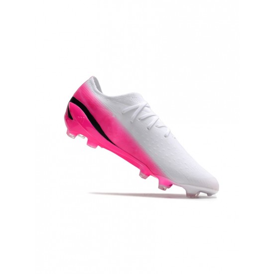 Adidas X Speedportal .1 FG White Pink Black Soccer Cleats