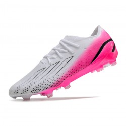 Adidas X Speedportal .1 FG White Pink Black Soccer Cleats