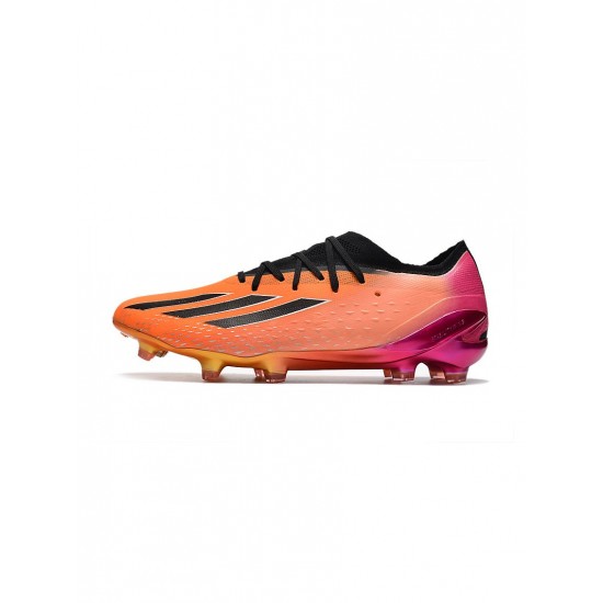 Adidas X Speedportal .1 FG Orange Black Soccer Cleats