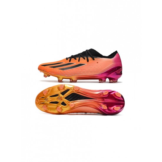 Adidas X Speedportal .1 FG Orange Black Soccer Cleats