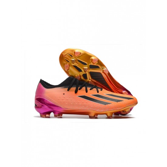 Adidas X Speedportal .1 FG Orange Black Soccer Cleats