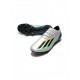 Adidas X Speedportal.1 FG Silver Metallic Black Yellow Soccer Cleats
