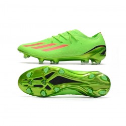 Adidas X Speedportal .1 FG Solar Green Core Black Solar Red Soccer Cleats