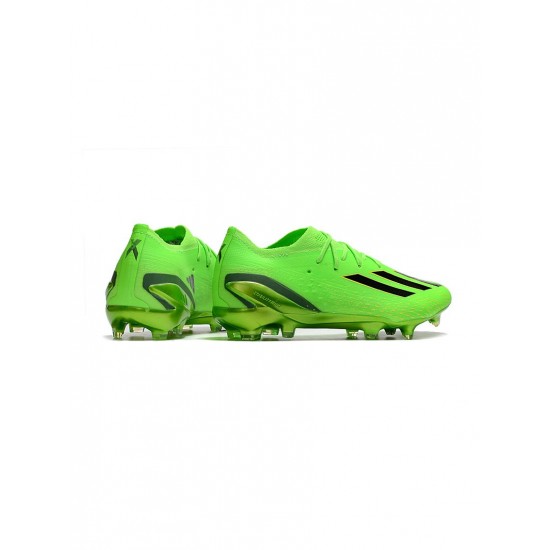 Adidas X Speedportal .1 FG Solar Green Core Black Solar Yellow Soccer Cleats