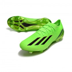 Adidas X Speedportal .1 FG Solar Green Core Black Solar Yellow Soccer Cleats