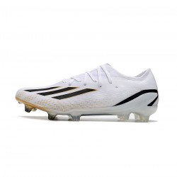 Adidas X Speedportal.1 FG White Black Soccer Cleats