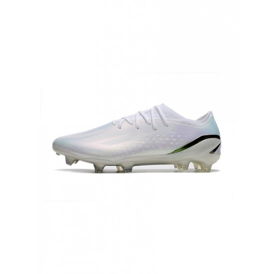 Adidas X Speedportal.1 FG White  Soccer Cleats