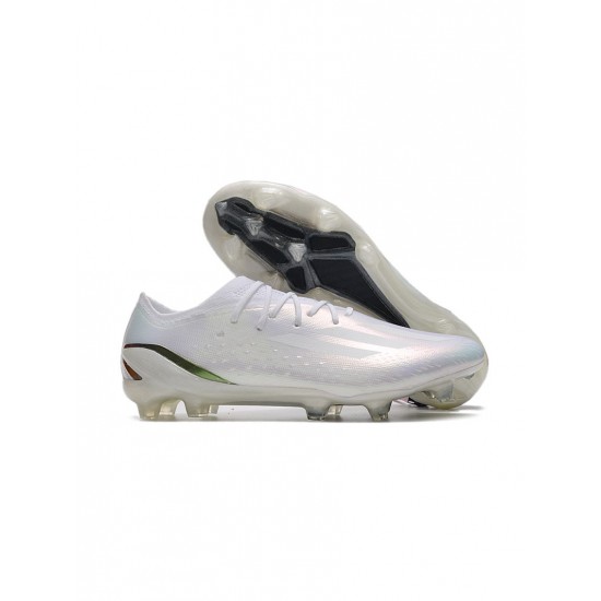 Adidas X Speedportal.1 FG White  Soccer Cleats