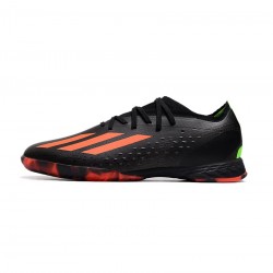 Adidas X Speedportal.1 IN Black Solar Red Solar Green Soccer Cleats