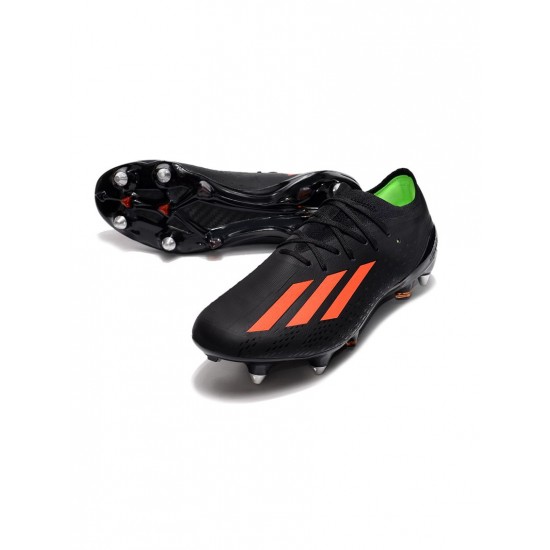 Adidas X Speedportal.1 SG Black Red Green Soccer Cleats