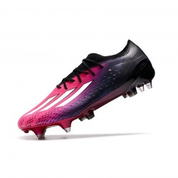 Adidas X Speedportal .1 SG Pink White Black Soccer Cleats