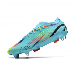 Adidas X Speedportal.1 SG Al Rihla Blue Soccer Cleats